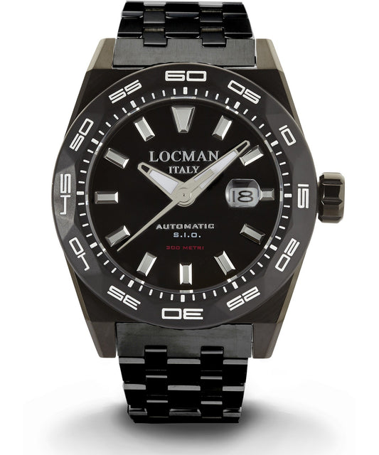 LOCMAN - Orologio Stealth 300MT Solo Tempo Automatico